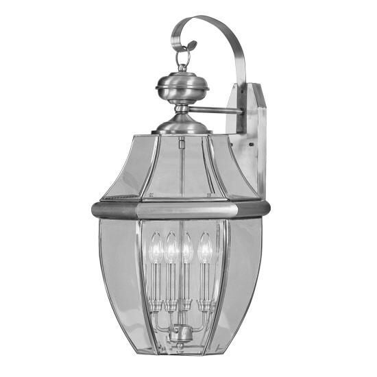 Monterey 29 Inch Tall 4 Light Outdoor Wall Light by Livex Lighting